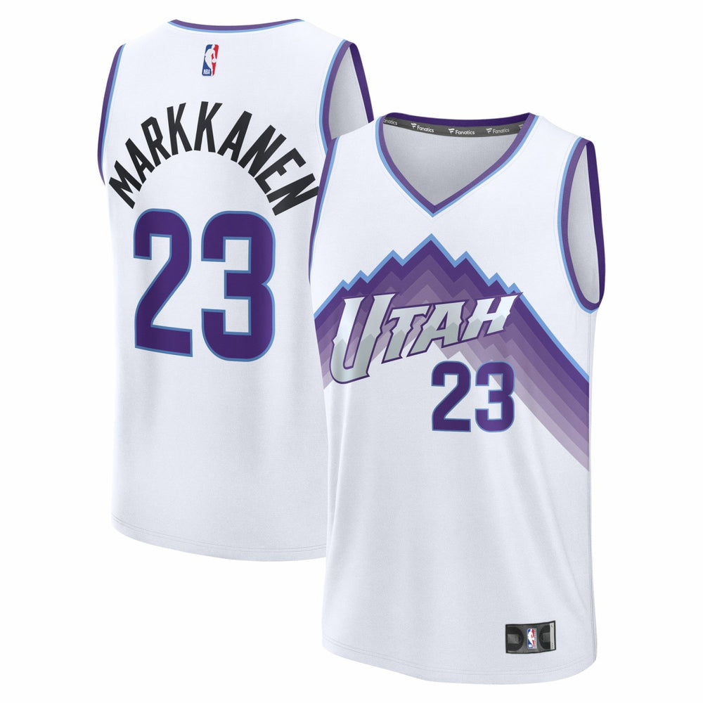 Lauri Markkanen Utah Jazz Youth Fast Break Replica Jersey Association Edition White | Fanatics US