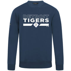 Detroit Tigers Levelwear City Connect Zane No Hitter Pullover Sweatshirt - Navy - MLB Online