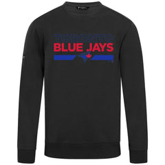 Toronto Blue Jays Levelwear City Connect Zane No Hitter Pullover Sweatshirt - Black - MLB Sale