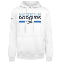 Los Angeles Dodgers Levelwear City Connect Podium No Hitter Pullover Hoodie - White - MLB Sale