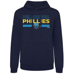 Philadelphia Phillies Levelwear City Connect Podium No Hitter Pullover Hoodie - Navy - MLB on Sale