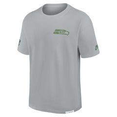 Nike Seattle Seahawks 2025 Rivalries Collection Essential Max90 T-Shirt Wolf Gray