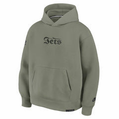 Nike New York Jets 2025 Rivalries Collection Oversized Tech Fleece Hoodie Gotham Green