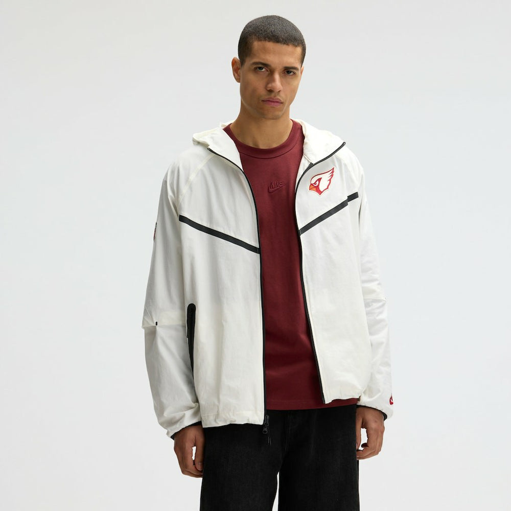 Nike Arizona Cardinals 2025 Rivalries Collection Tech Raglan Full-Zip Jacket Natural