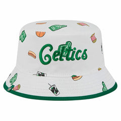 Boston Celtics Team Cheer Reversible Bucket Hat White | New Era discount