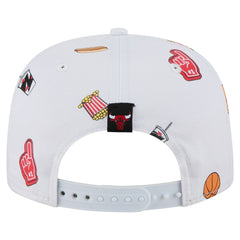 Chicago Bulls Team Cheer Rope 19TWENTY Adjustable Hat White | New Era outlet