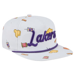 Los Angeles Lakers Team Cheer Rope 19TWENTY Adjustable Hat White | New Era for sale