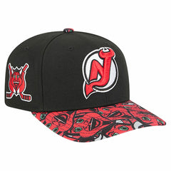 New Jersey Devils New Era Mascot Visor 9SEVENTY Adjustable Hat - Black - NHL 202989679