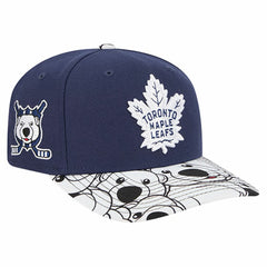 Toronto Maple Leafs New Era Mascot Visor 9SEVENTY Adjustable Hat - Blue - NHL 202989683