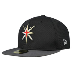 Vegas Golden Knights New Era Mesh Crown Two-Tone 59FIFTY Fitted Hat - Black/Gray - NHL 202989693