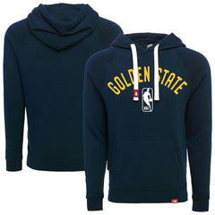 Golden State Warriors Sportiqe Unisex Olsen Tri-Blend Pullover Hoodie Navy