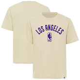 Los Angeles Lakers Sportiqe Unisex Duke Premium T-Shirt Cream