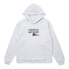Enjoy Basketball x Toronto Raptors Unisex Hoop Enthusiast Capsule Collection Pullover Hoodie - Heather Gray