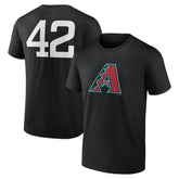 Arizona Diamondbacks Jackie Robinson Day Name & Number T-Shirt - Black - MLB Online