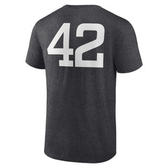 Athletics Jackie Robinson Day Name & Number T-Shirt - Charcoal - MLB Lifestyle