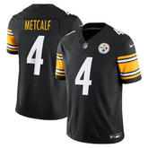 Nike DK Metcalf Pittsburgh Steelers Team Vapor F.U.S.E. Limited Jersey Black