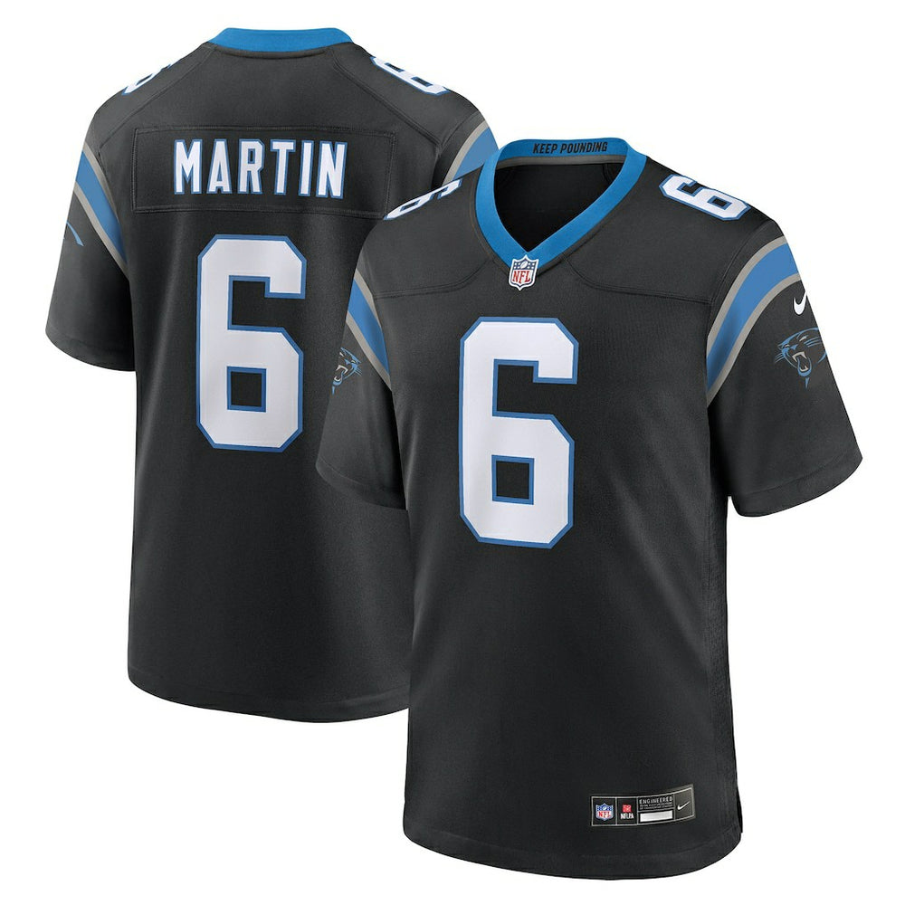 Nike Sam Martin Carolina Panthers Team Game Jersey Black