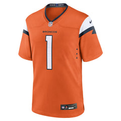 Nike Evan Engram Denver Broncos Team Game Jersey Orange