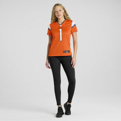 Nike Evan Engram Denver Broncos Women's Team Game Jersey Orange