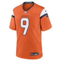 Nike Talanoa Hufanga Denver Broncos Team Game Jersey Orange