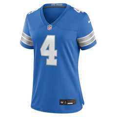 Nike D.J. Reed Detroit Lions Women's Team Game Jersey Blue