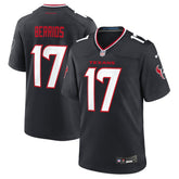 Nike Braxton Berrios Houston Texans Team Game Jersey Navy