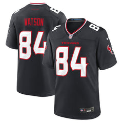 Nike Justin Watson Houston Texans Team Game Jersey Navy