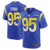 Nike Poona Ford Los Angeles Rams Team Game Jersey Royal