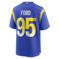 Nike Poona Ford Los Angeles Rams Team Game Jersey Royal