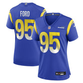 Nike Poona Ford Los Angeles Rams Women's Team Game Jersey Royal