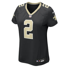 Nike Spencer Rattler New Orleans Saints Women's Team Game Jersey Black