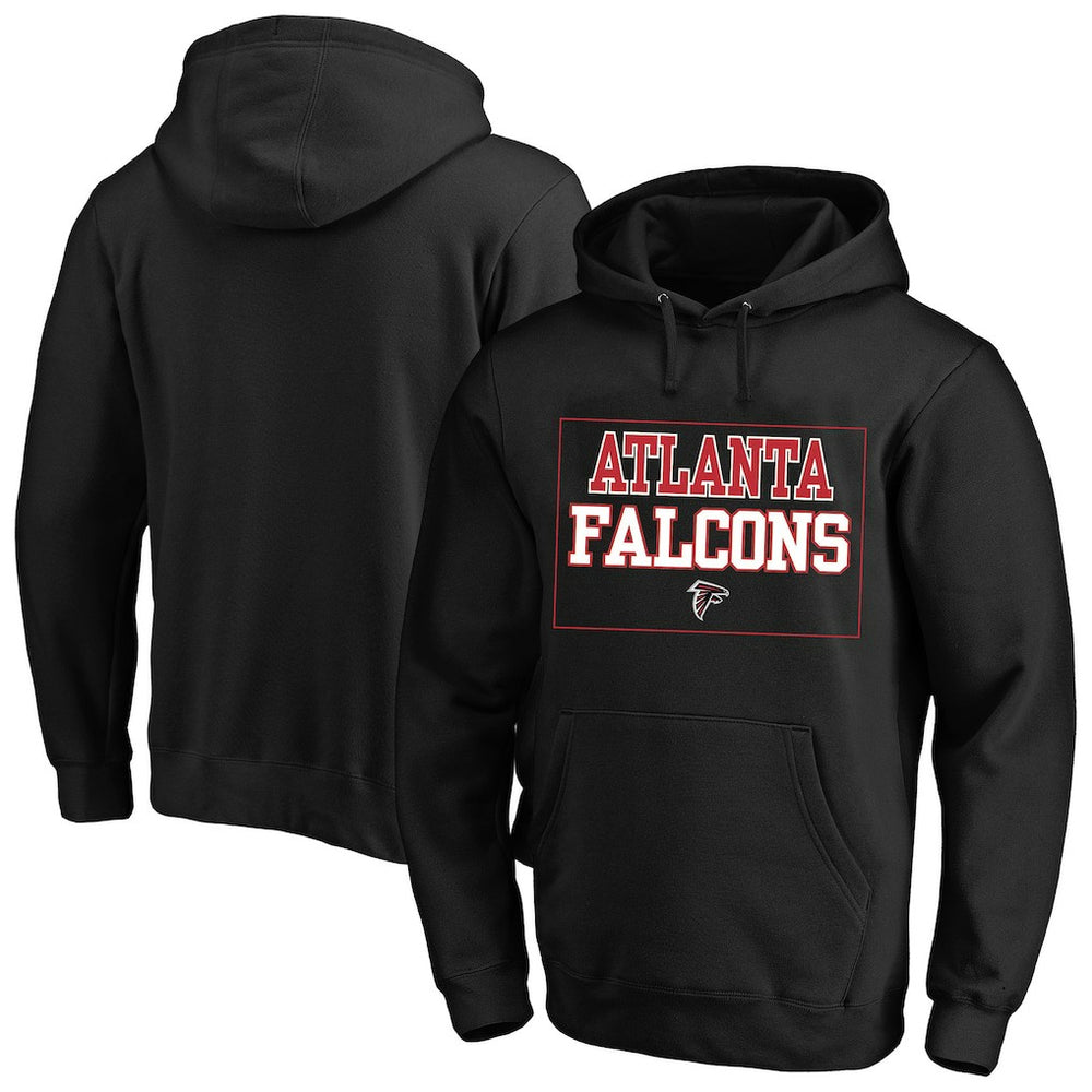 Fanatics Atlanta Falcons Big & Tall Fleece Hoodie Black