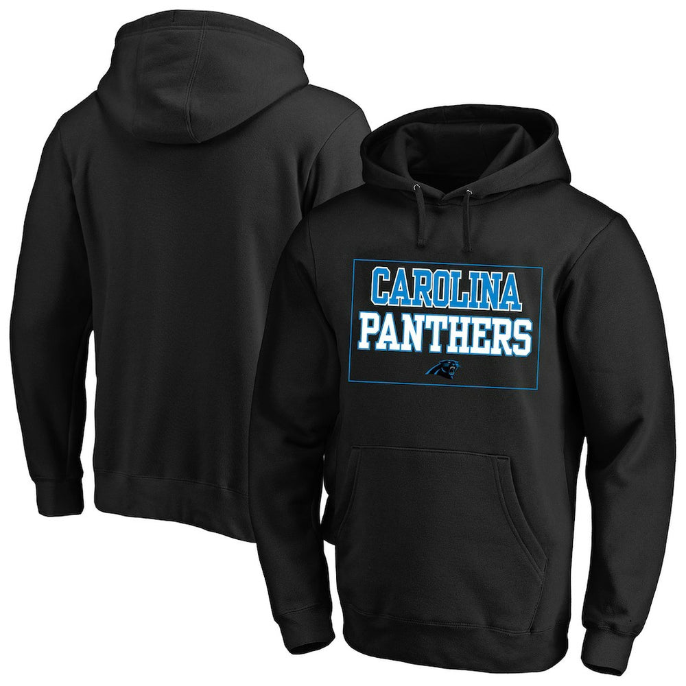 Fanatics Carolina Panthers Big & Tall Fleece Hoodie Black