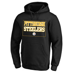 Fanatics Pittsburgh Steelers Big & Tall Fleece Hoodie Black