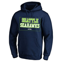 Fanatics Seattle Seahawks Big & Tall Fleece Hoodie College Navy