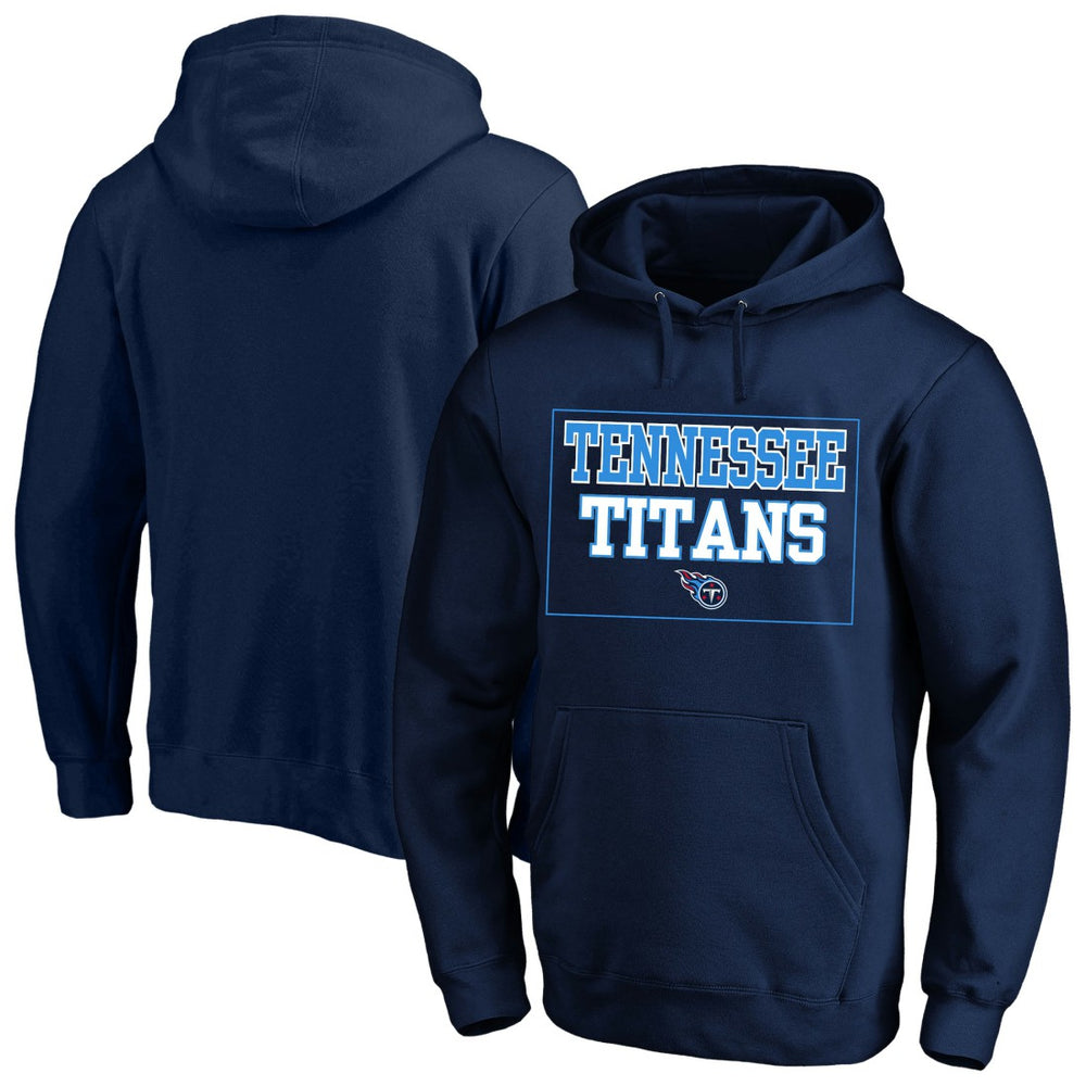 Fanatics Tennessee Titans Big & Tall Fleece Hoodie Navy