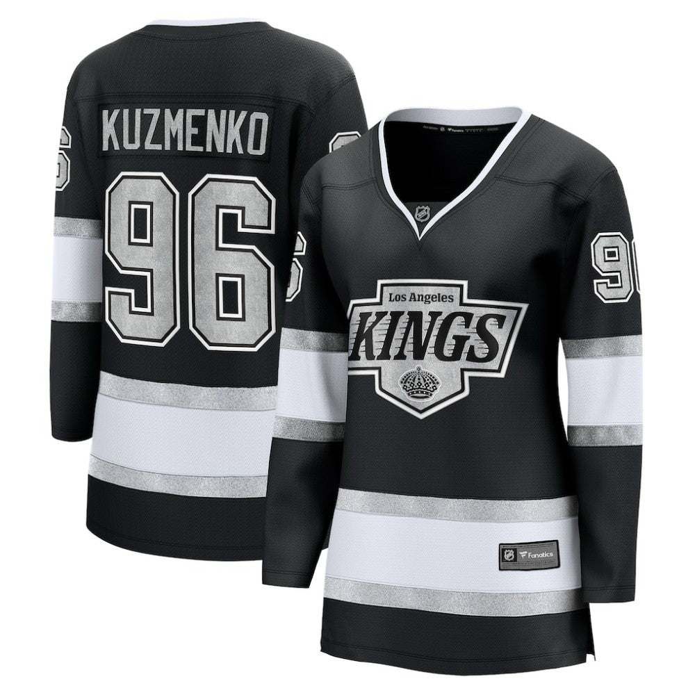 Andrei Kuzmenko Los Angeles Kings Fanatics Women's Home Breakaway Player Jersey - Black - NHL 202999994