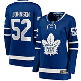 Reese Johnson Toronto Maple Leafs Fanatics Women's Home Breakaway Player Jersey - Blue - NHL 203000011