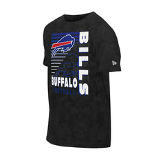 Buffalo Bills New Era Retro Logo Enzyme Washed Oversized T-Shirt Black