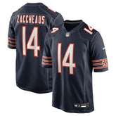 Nike Olamide Zaccheaus Chicago Bears Team Game Jersey Navy