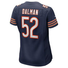 Nike Drew Dalman Chicago Bears Women's Team Game Jersey Navy