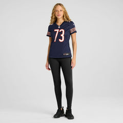 Nike Jonah Jackson Chicago Bears Women's Team Game Jersey Navy
