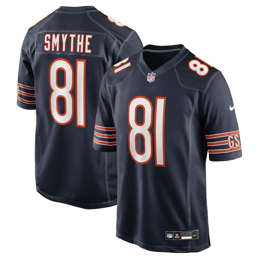 Nike Durham Smythe Chicago Bears Team Game Jersey Navy