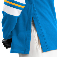 Los Angeles Chargers G-III Sports by Carl Banks Adaptive Lord Stanley Crewneck Sweatshirt Powder Blue