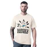 Miami Dolphins MSX by Michael Strahan Whiteout Vintage T-Shirt White