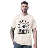 Carolina Panthers MSX by Michael Strahan Whiteout Vintage T-Shirt White