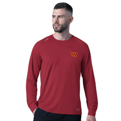 Washington Commanders MSX by Michael Strahan Forward Long-Sleeve T-Shirt Burgundy