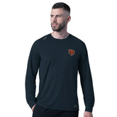Chicago Bears MSX by Michael Strahan Forward Long-Sleeve T-Shirt Navy