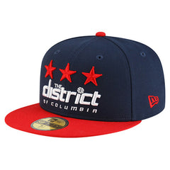 Washington Wizards Statement Edition Jersey Hook 59Fifty Fitted Hat Navy | New Era