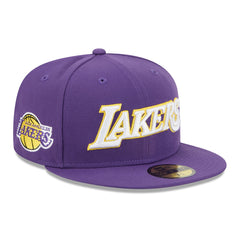 Los Angeles Lakers Jersey Hook Statement Edition 59FIFTY Fitted Hat Purple | New Era online